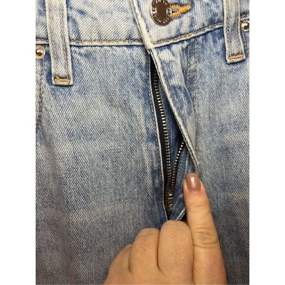 New Derek Lam 10 Crosby FRANKIE ULTRA HIGH RISE STRAIGHT LEG JEANS - Picture 11 of 13